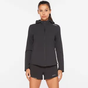 2XU Aero Jacket Women's Black/Silver Reflective