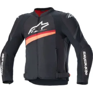 Alpinestars T-GP Plus R v4 Airflow Jacket Black/ Red Fluo