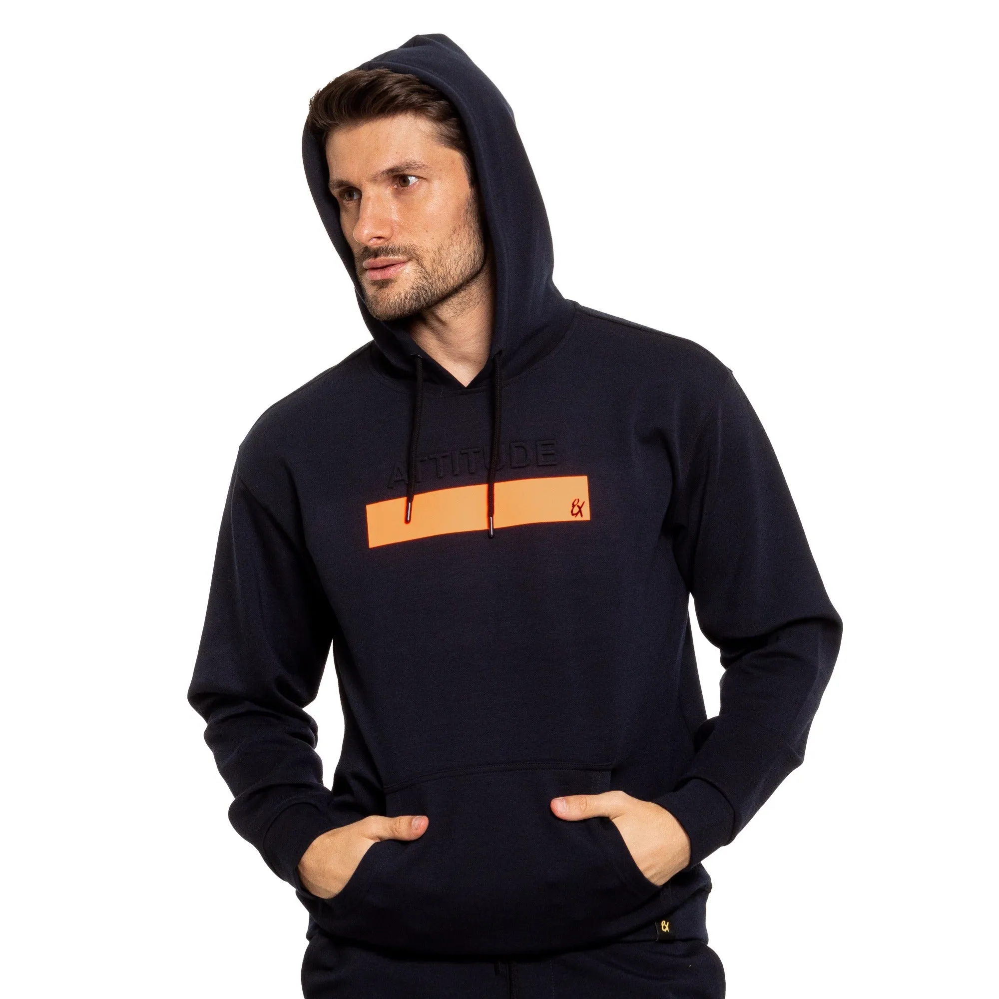 Attitude Hoodie - Navy