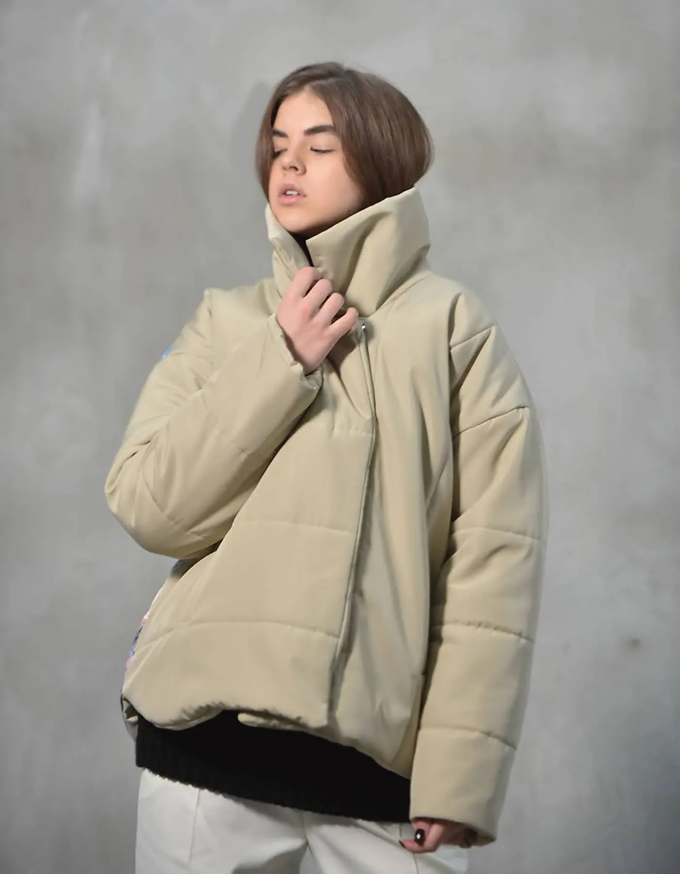 Beige Puffer