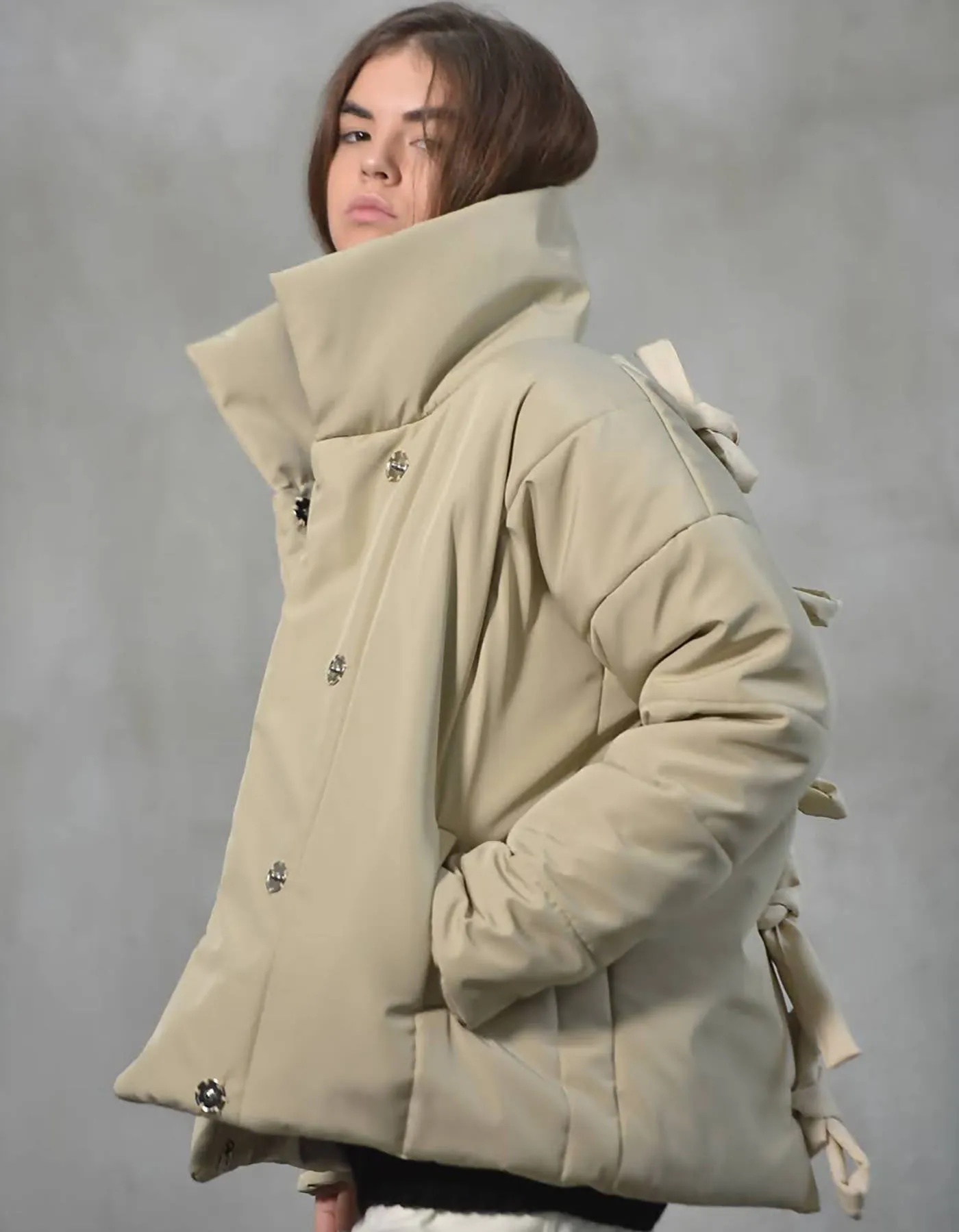 Beige Puffer