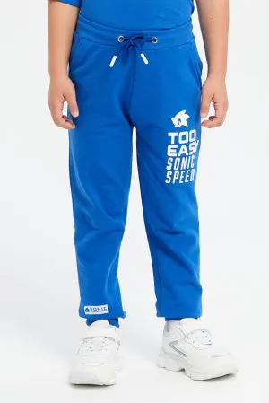 Boys Blue Sonic Jogger Pants