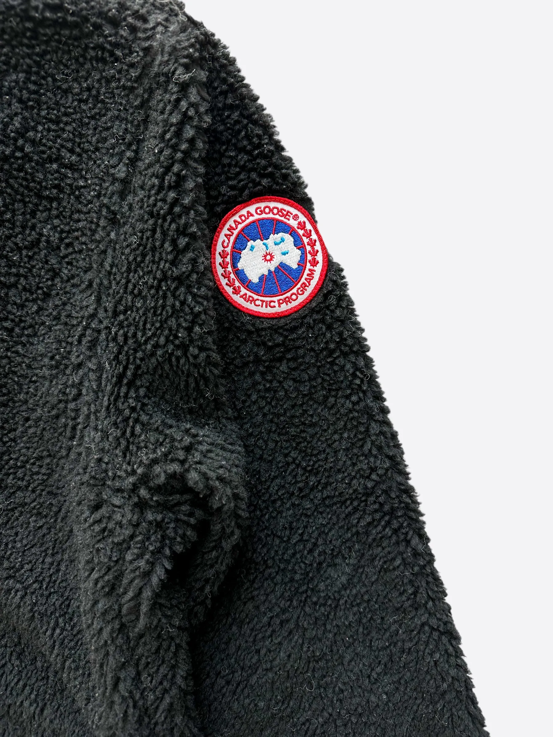 Canada Goose Black Kelowna Fleece Men's Jacket