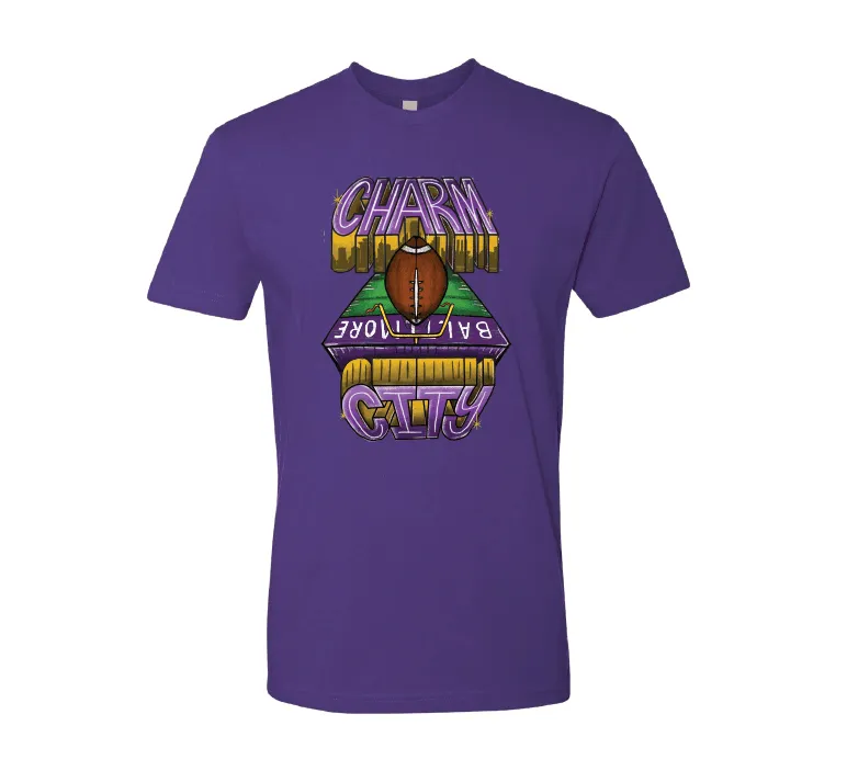 Charm City End Zone (Purple Rush) / Shirt