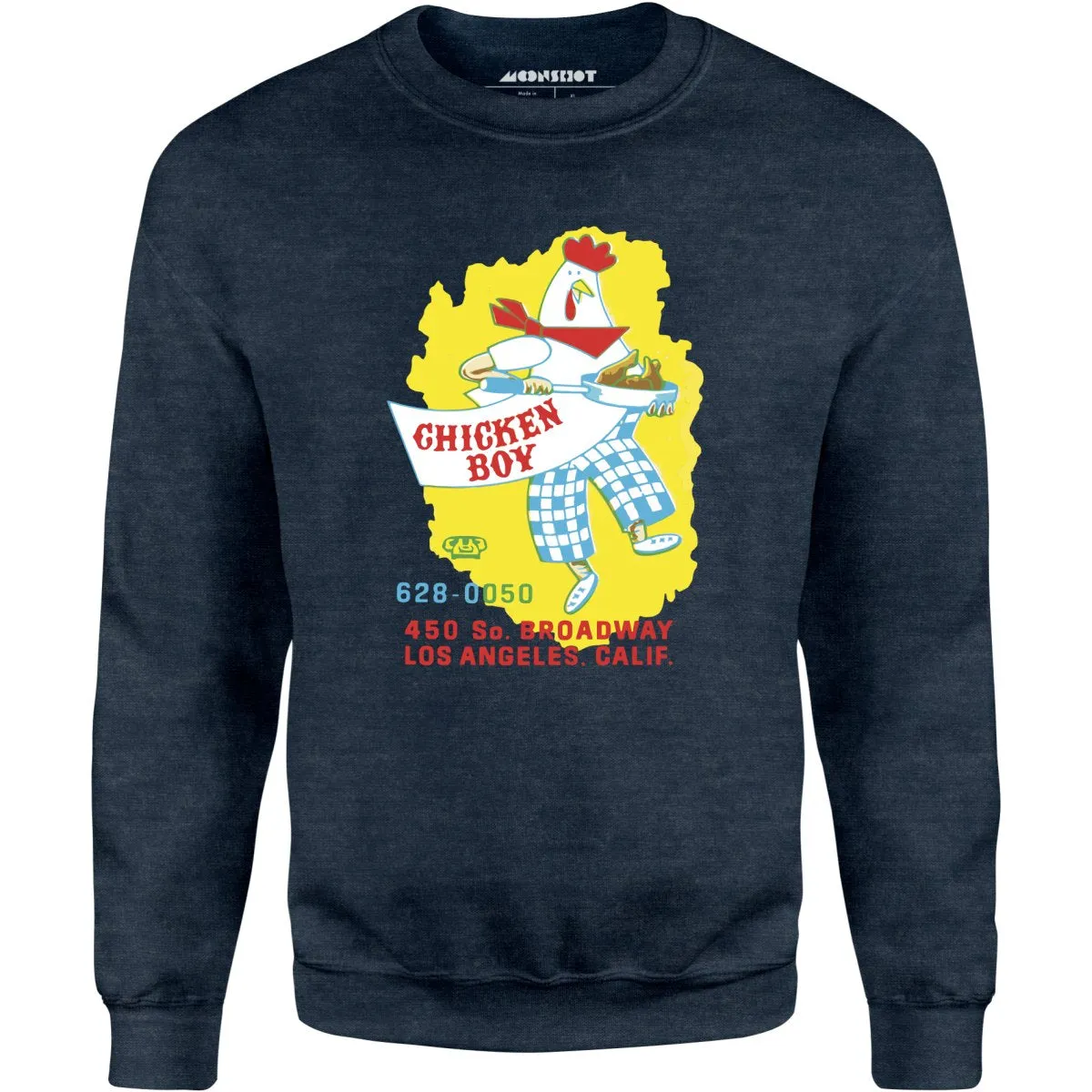 Chicken Boy - Los Angeles, CA - Vintage Restaurant - Unisex Sweatshirt