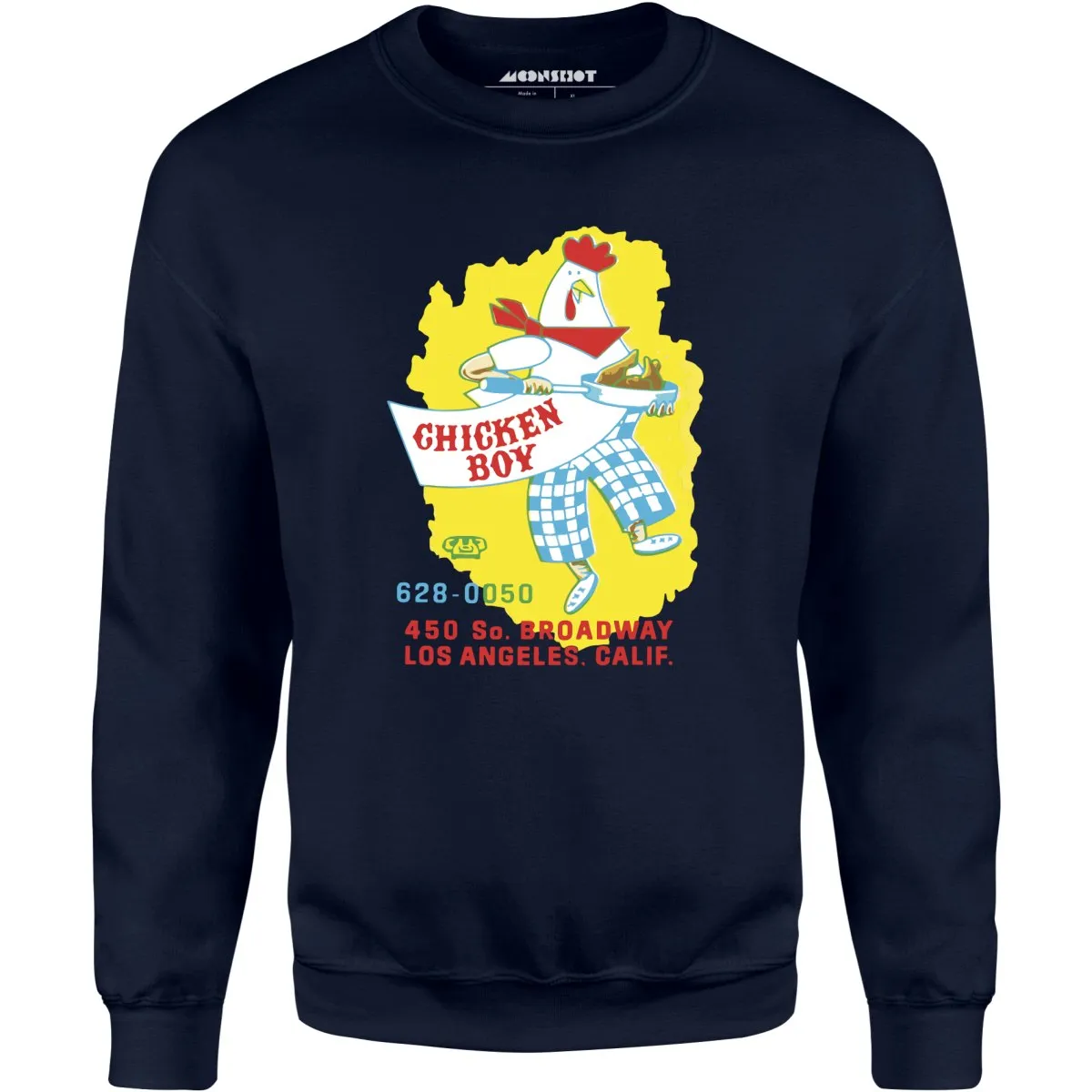 Chicken Boy - Los Angeles, CA - Vintage Restaurant - Unisex Sweatshirt