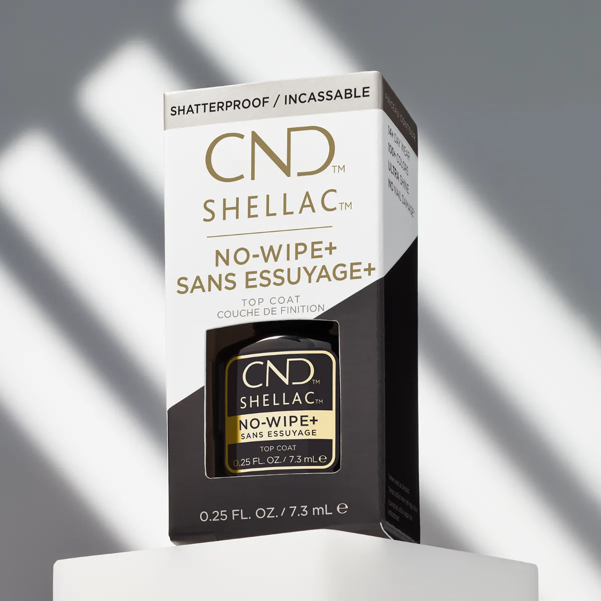 CND Shellac No Wipe Top Coat .New