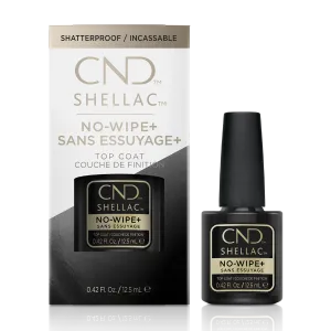 CND Shellac No Wipe Top Coat .New