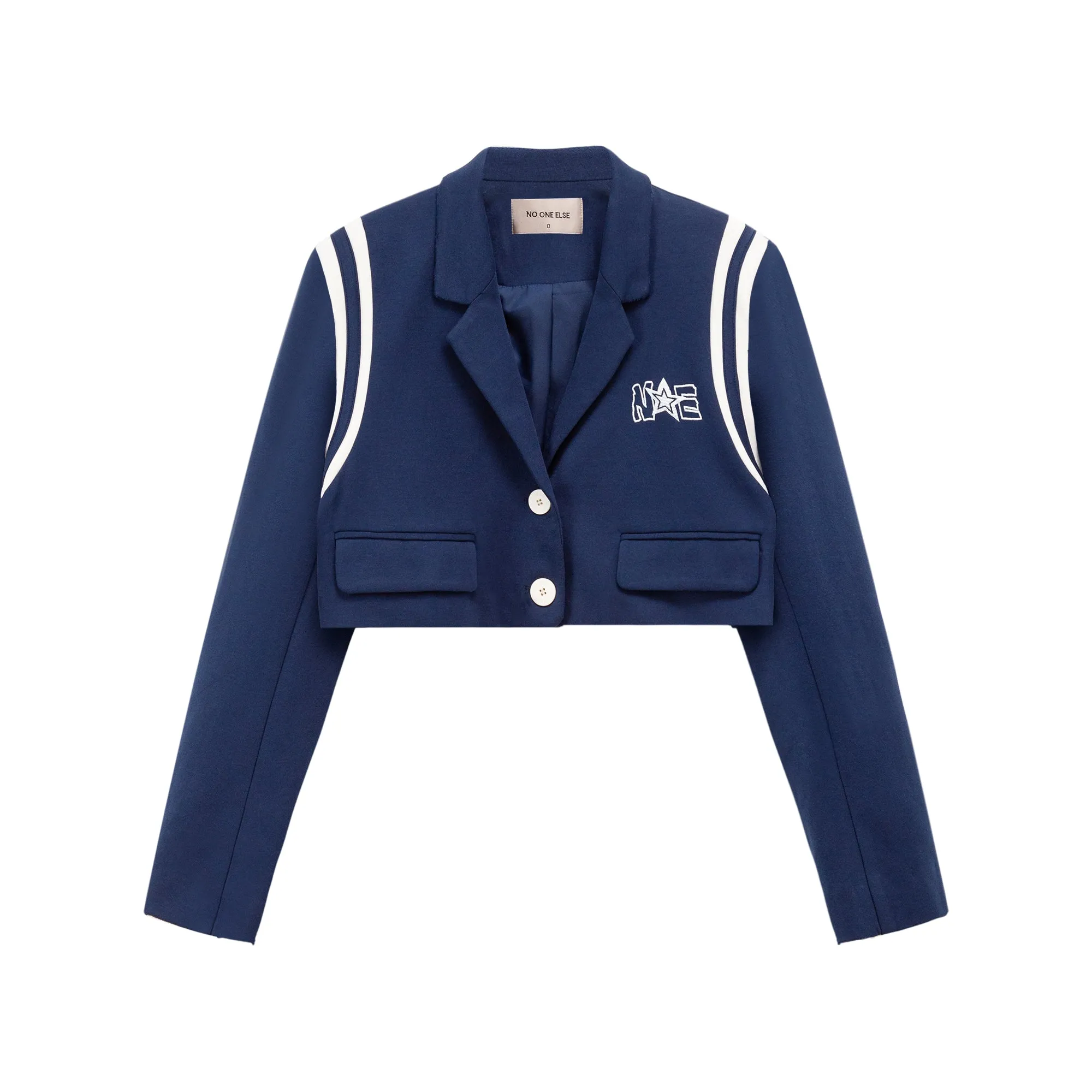 Cropped Varsity Jacket