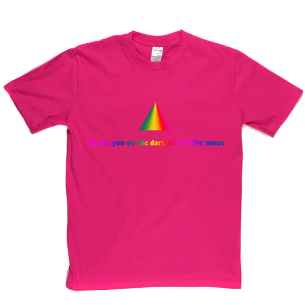 Dark Side Moon Rainbow T Shirt