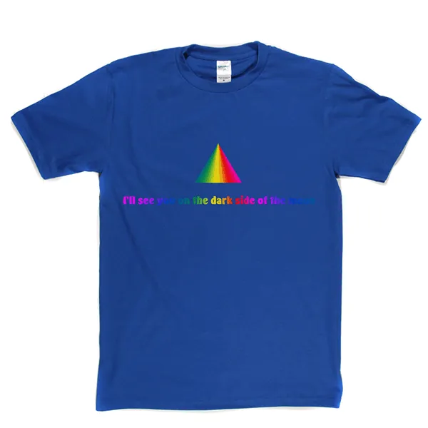 Dark Side Moon Rainbow T Shirt