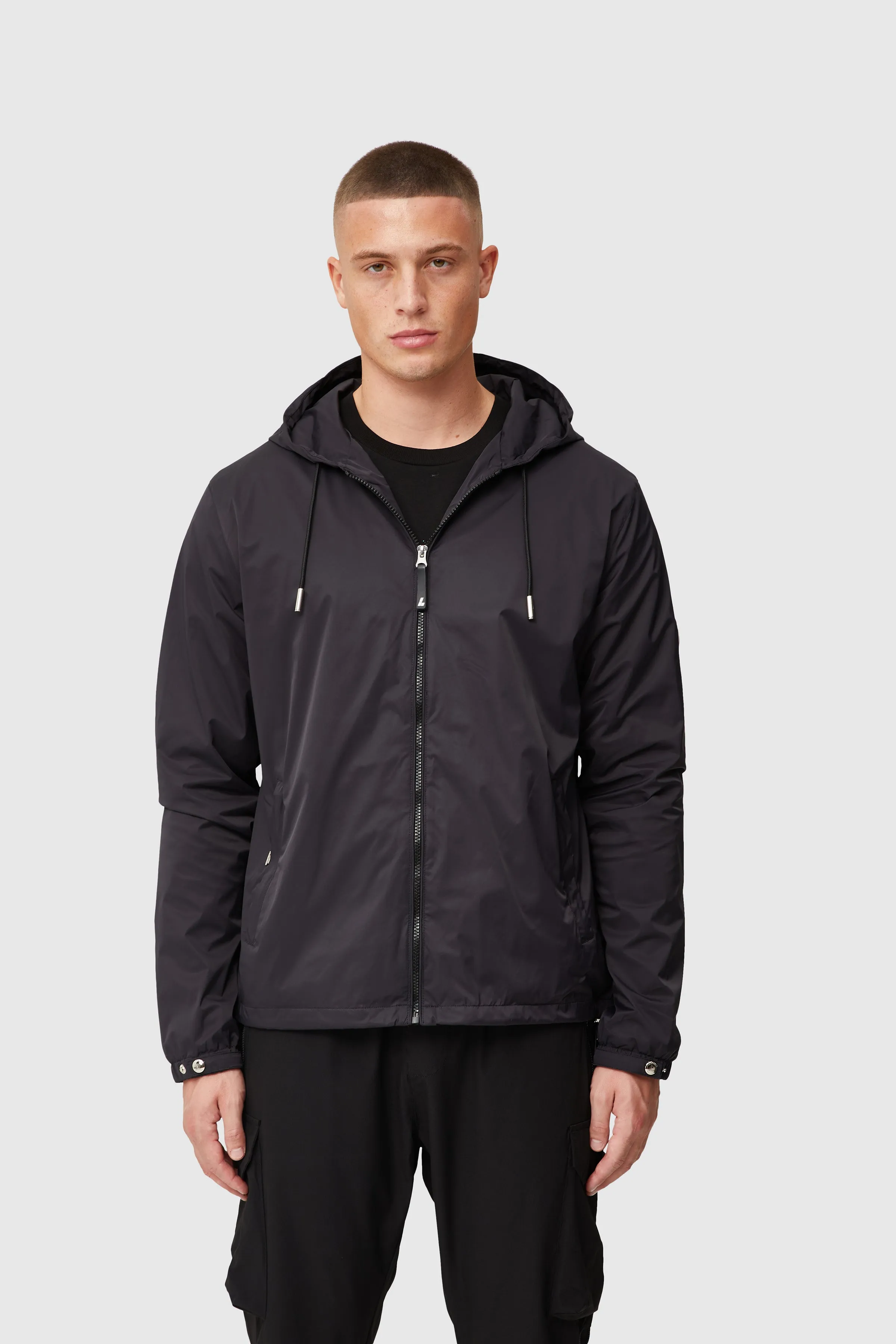 Davos Windbreaker - Black