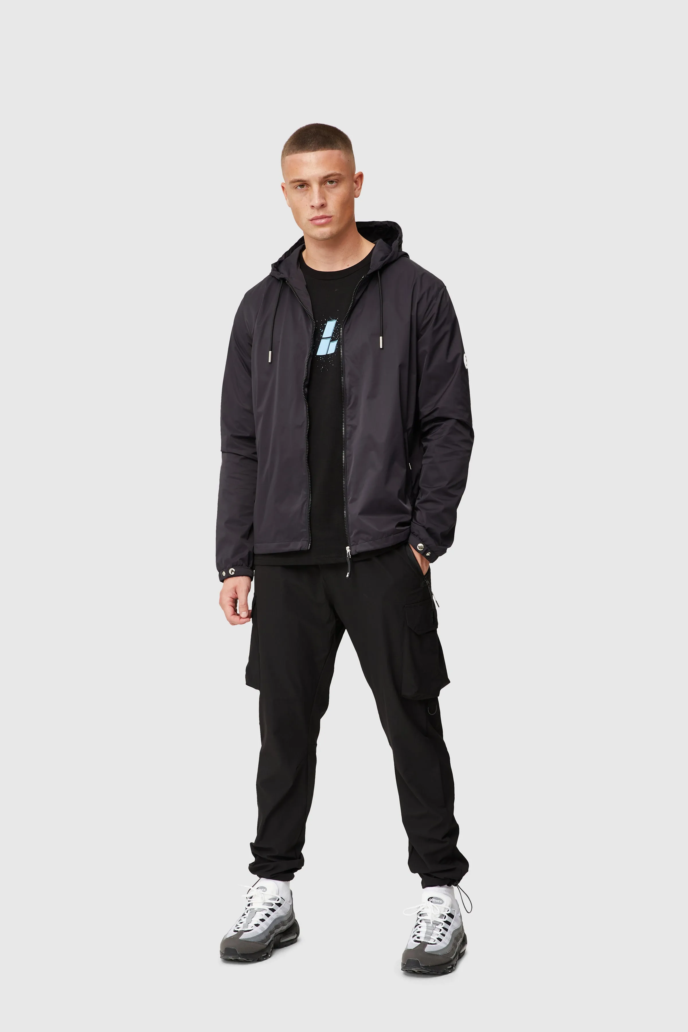 Davos Windbreaker - Black