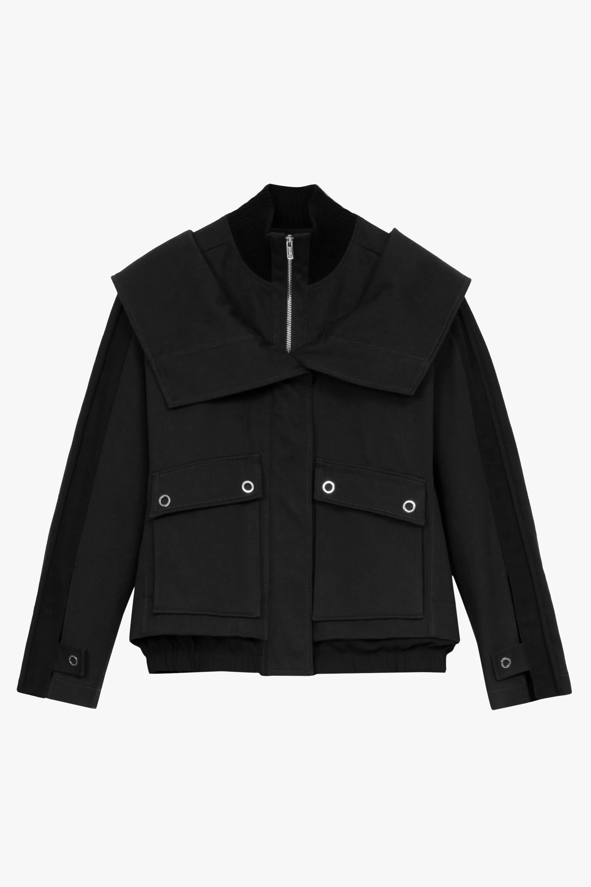 Double Collar Utility Jacket