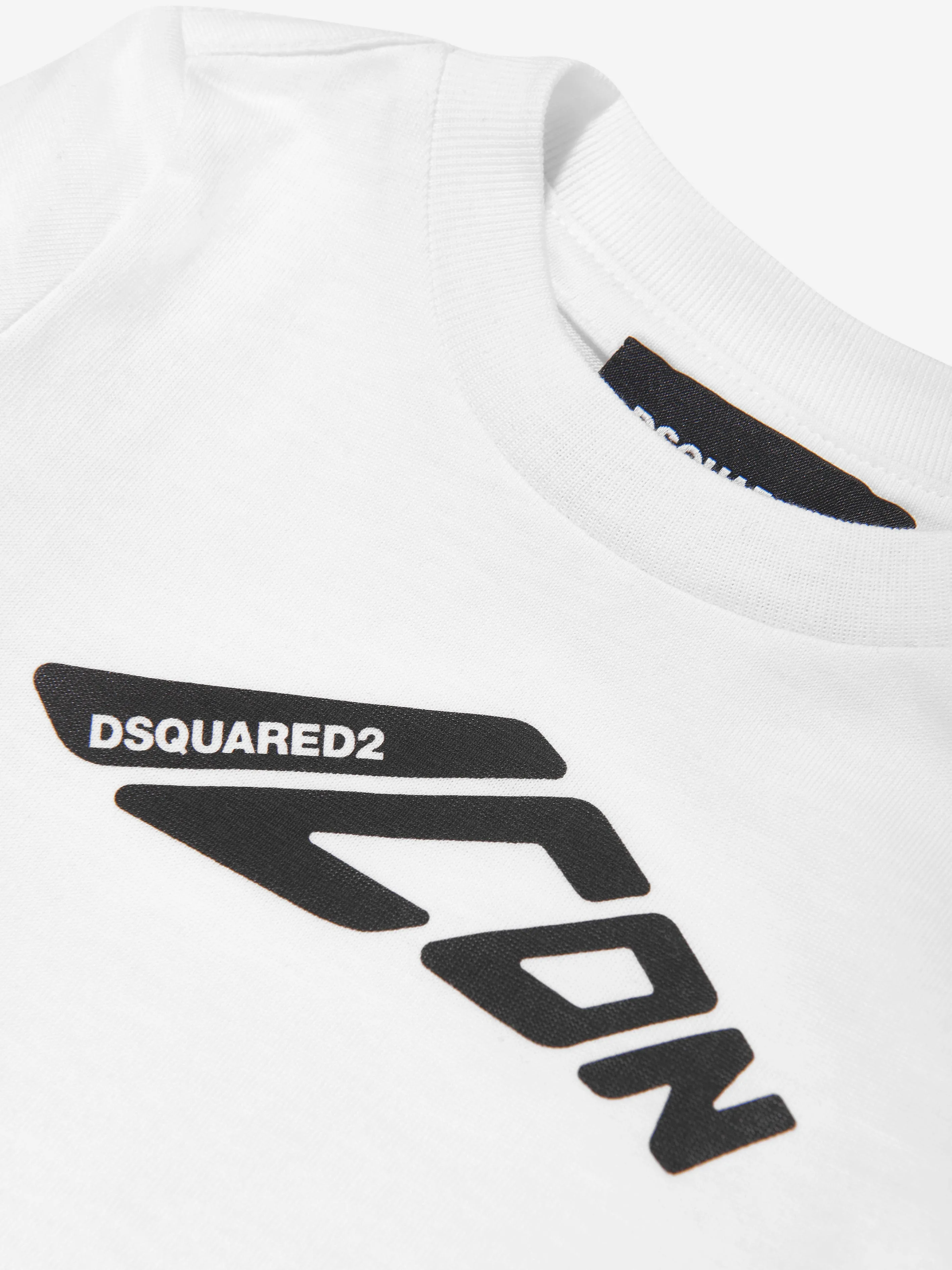 Dsquared2 Baby Long Sleeve Icon T-Shirt in White