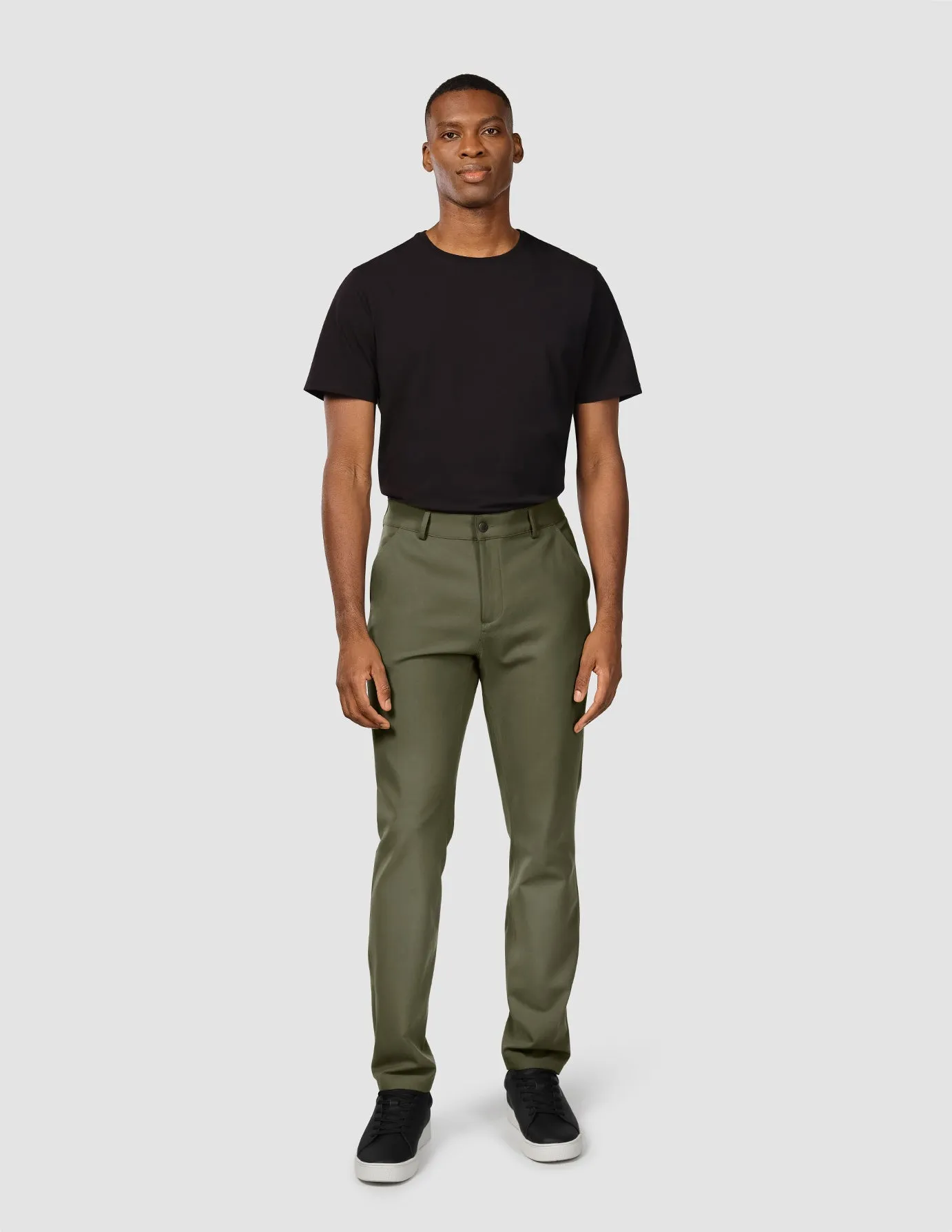 Essential Pants Slim Clover Green