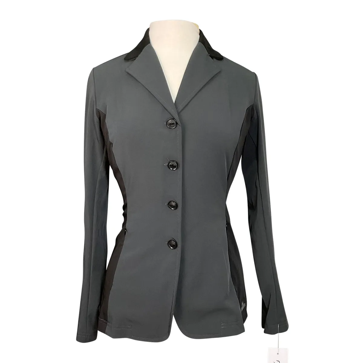 Grand Prix 'Quinn' Show Jacket  in Grey/Black - Women's 14R (US 8)