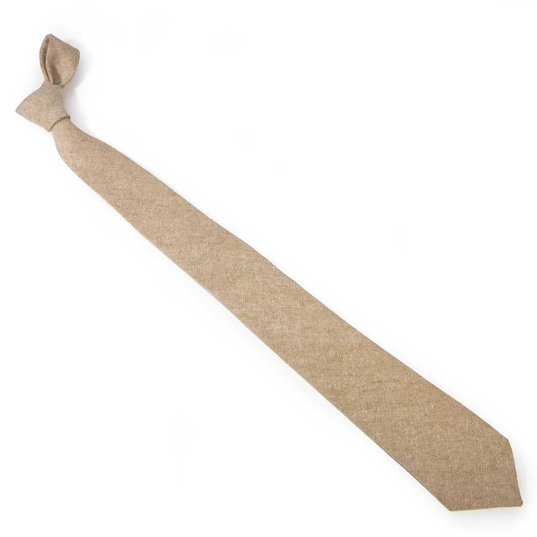 Harvest Gold Chambray Necktie