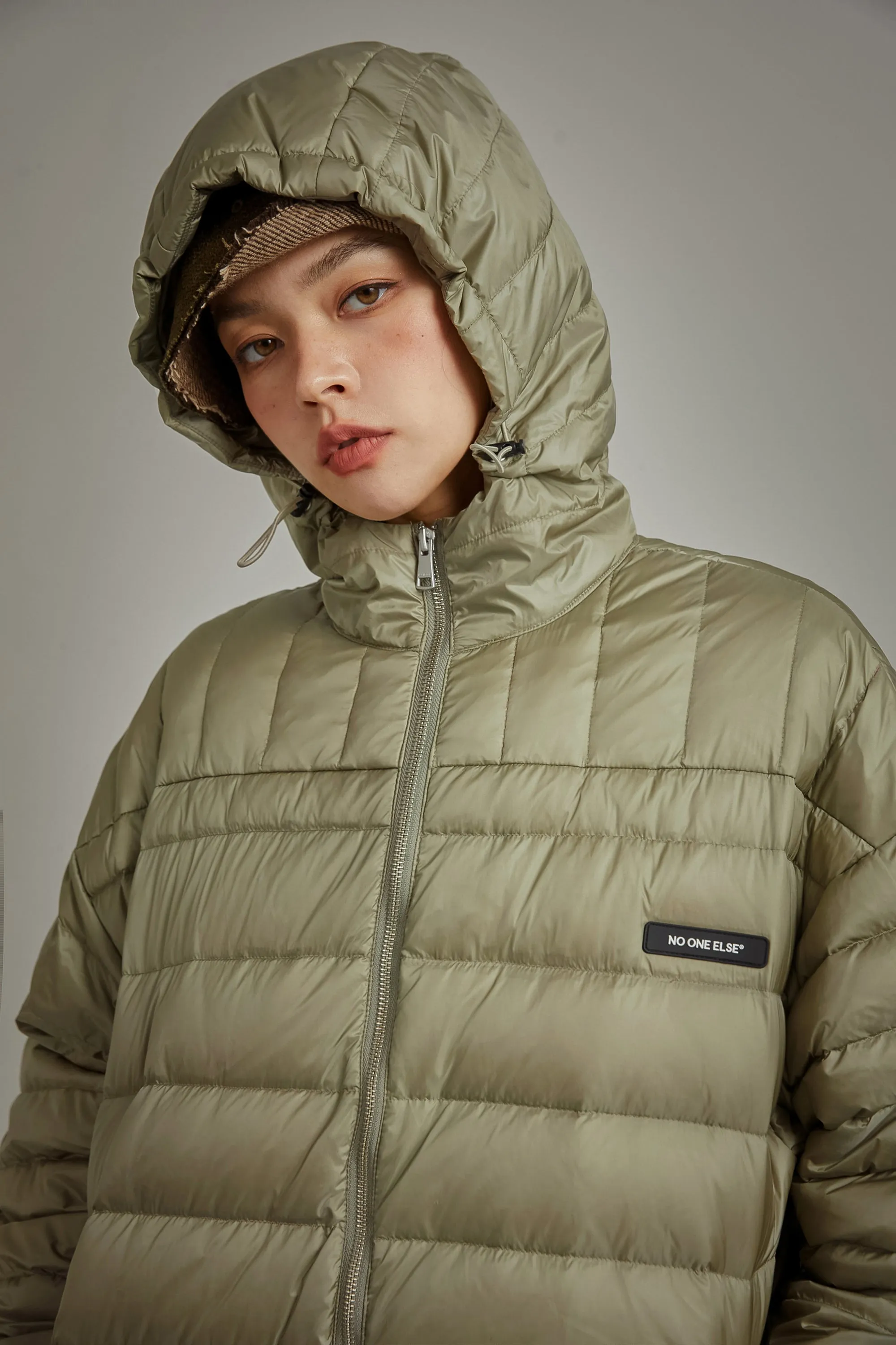 Hooded Light Padding Jacket