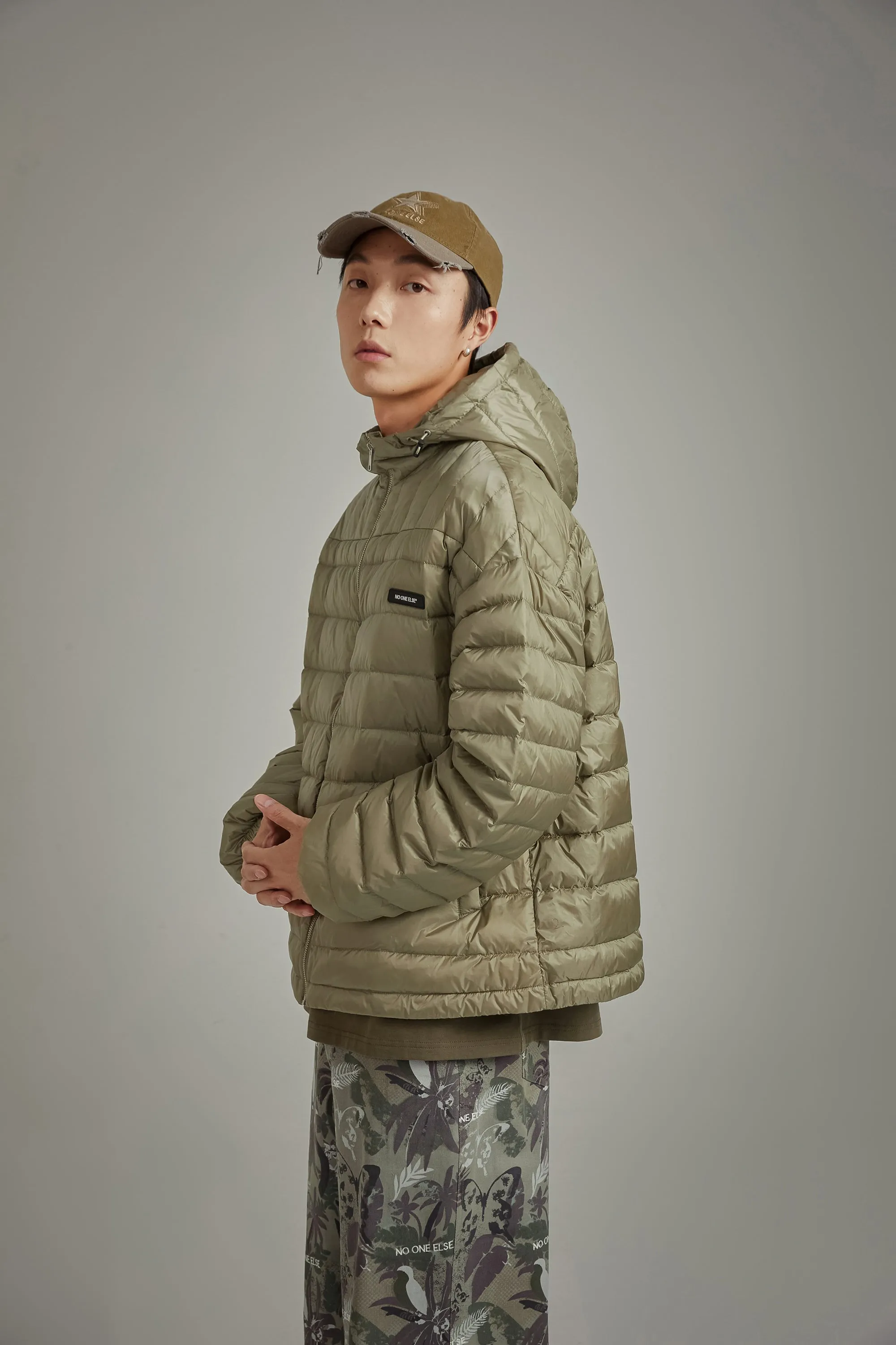 Hooded Light Padding Jacket