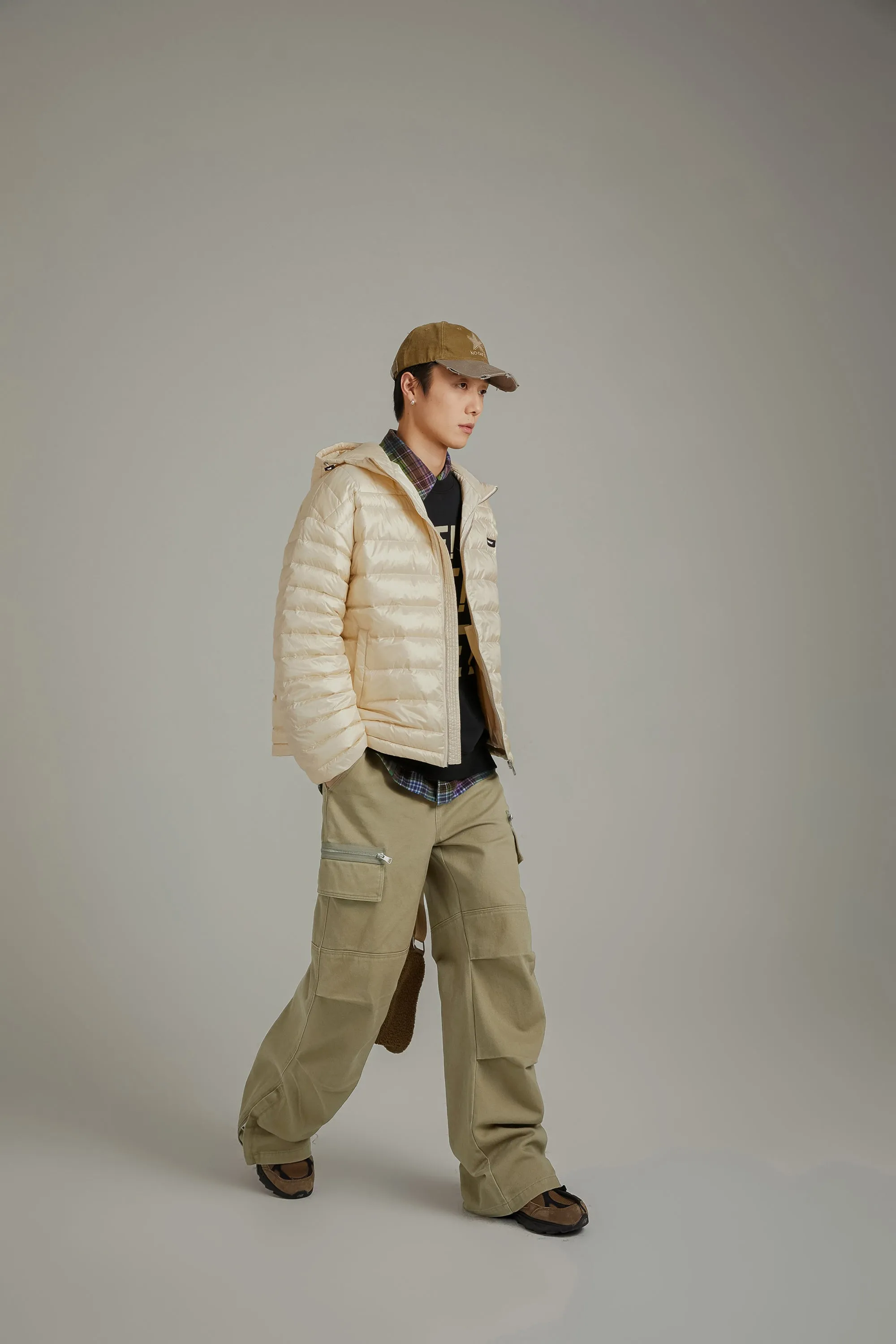 Hooded Light Padding Jacket