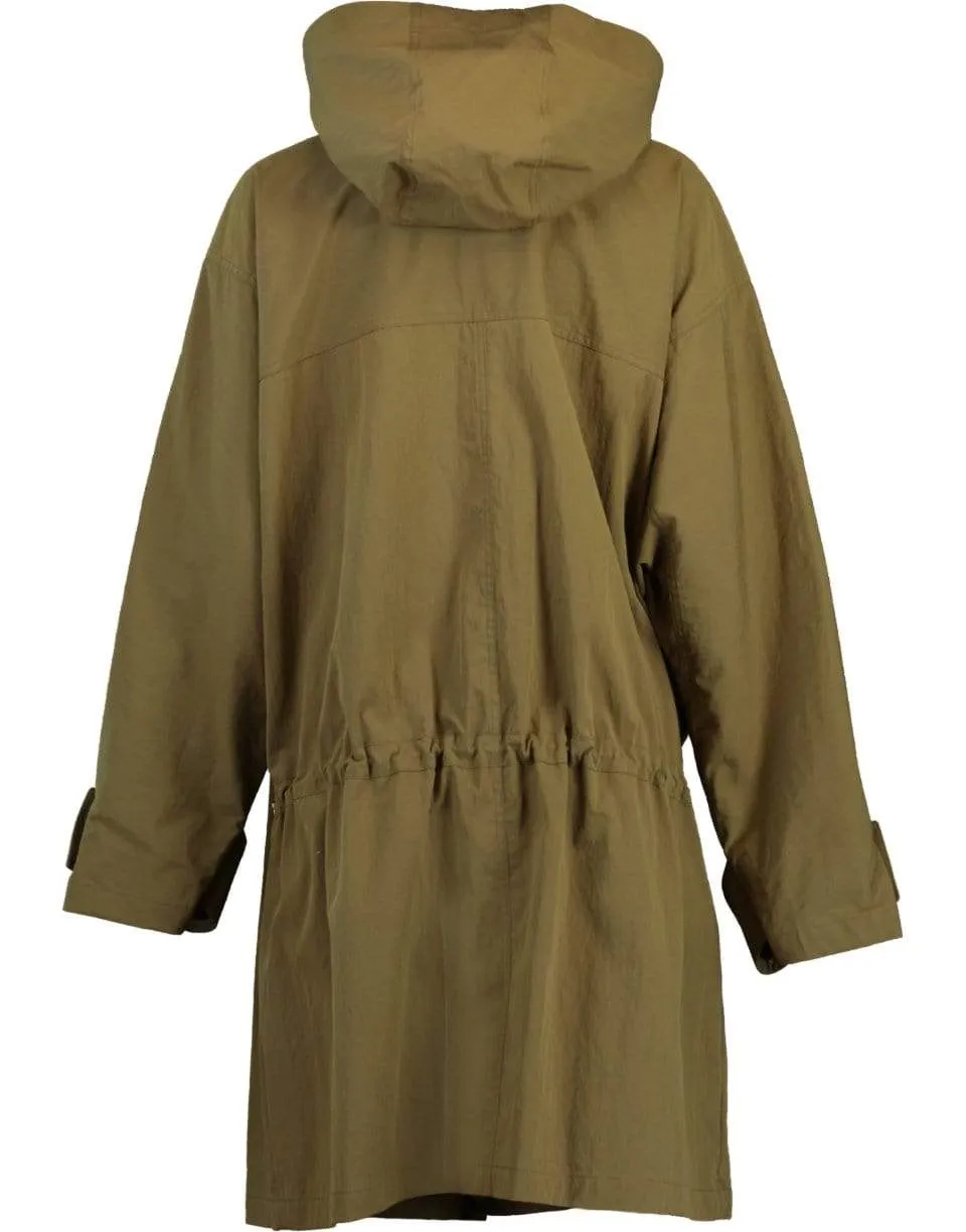 Hooded Water Resistant Anorak