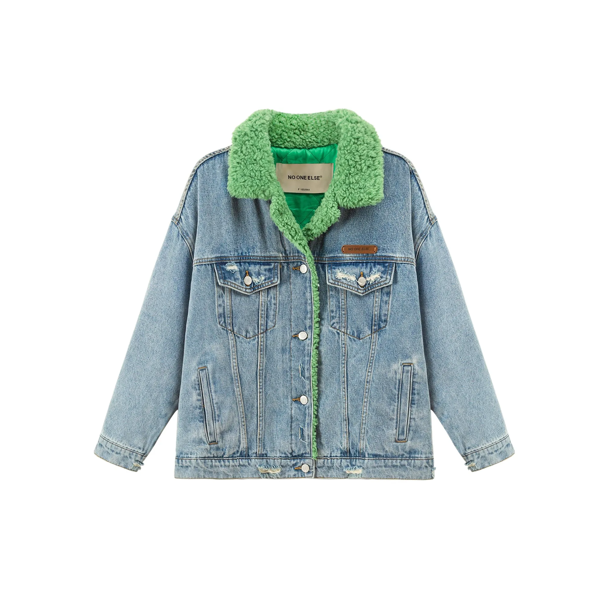 Inner Fleece Denim Jacket