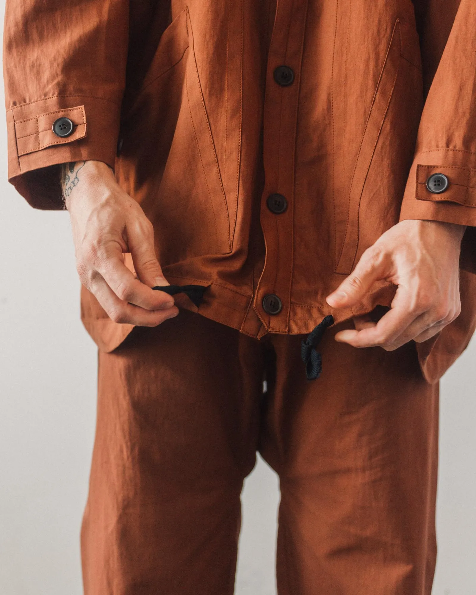 Jan-Jan Van Essche Jacket #39, Rust Twill