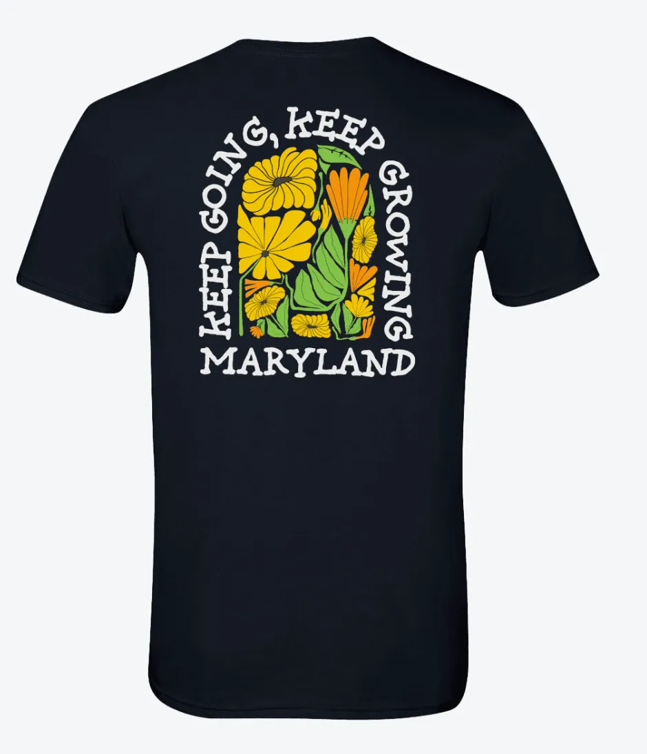 Keep Growing, Keep Going (Black) / Shirt