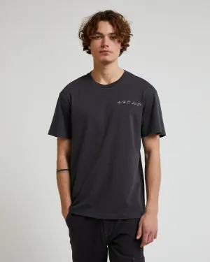 Lee 90's Relaxed Graphic Tee - Washed Black