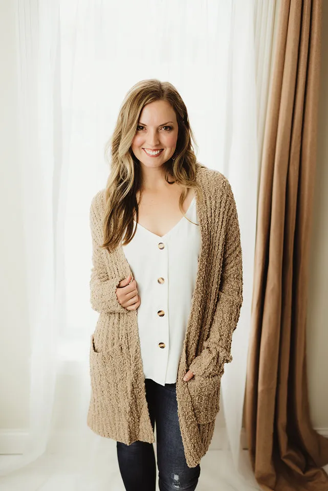 Light Popcorn Cardi