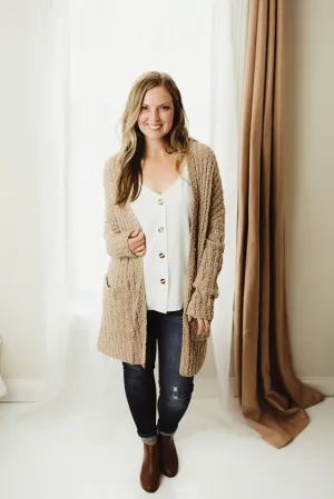 Light Popcorn Cardi