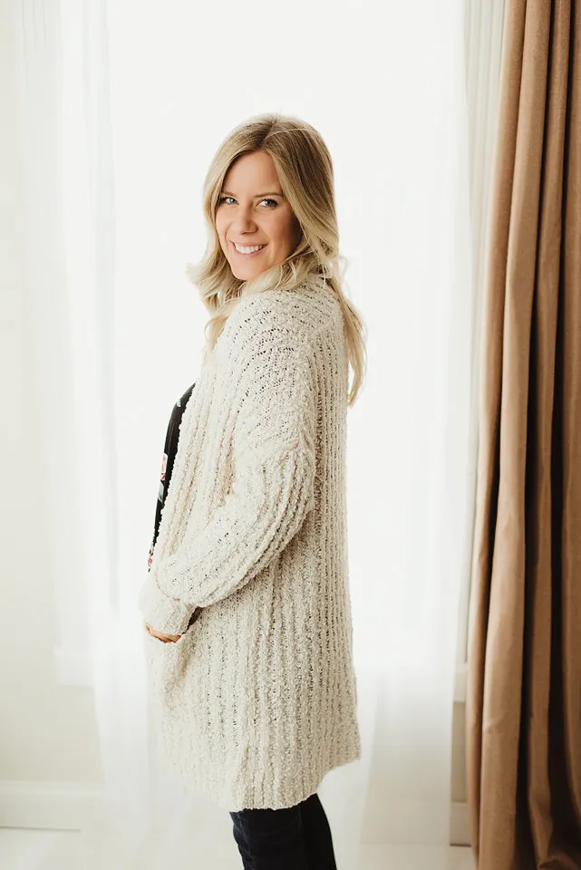 Light Popcorn Cardi