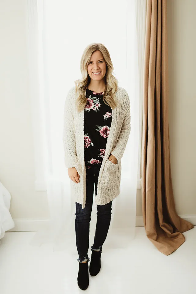 Light Popcorn Cardi