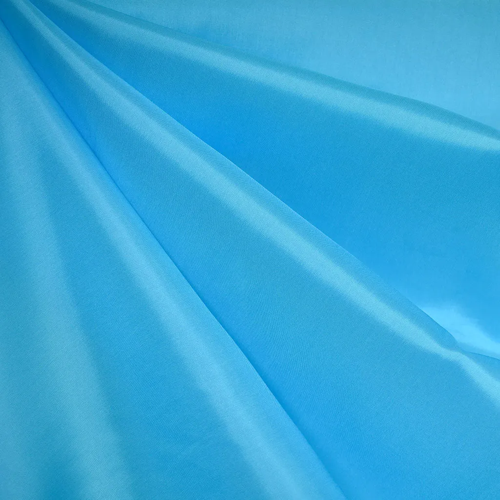 Light Weight Bemberg Lining Solid Turquoise