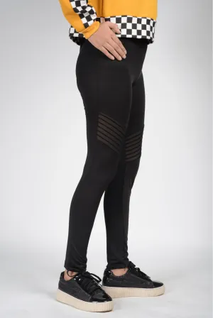 LT Fit Mesh Panel Yoga Pants - LTFL3