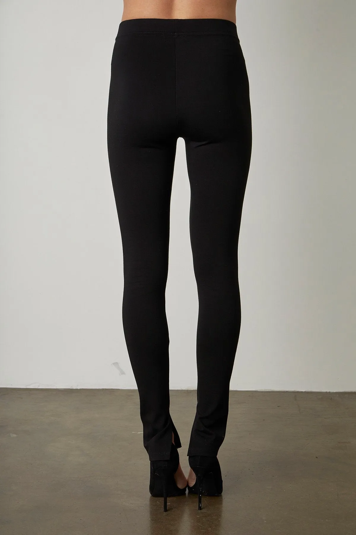 Maeve Side Slit Ponti Leggings