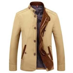 Men's Fashion Polyester Blazer Casual Jacket