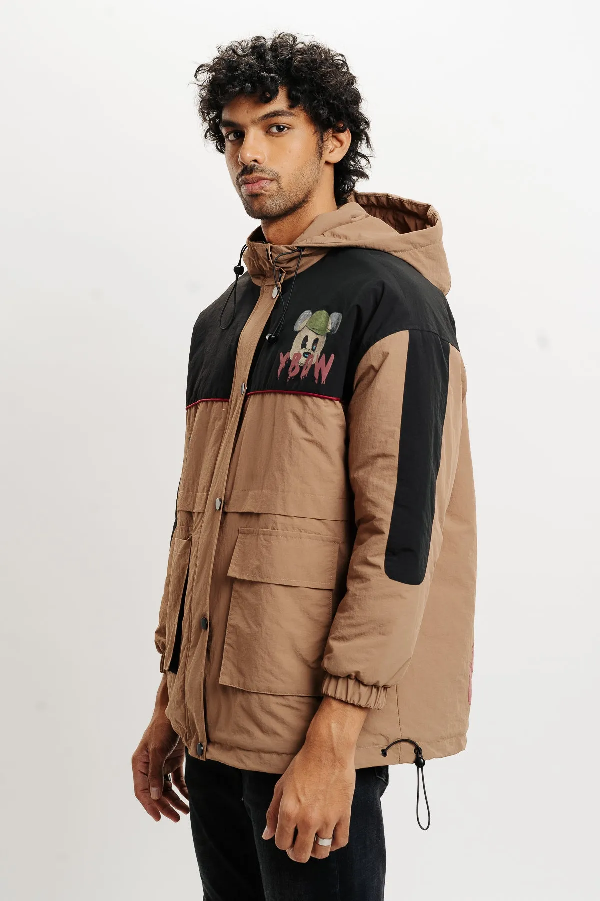 Men's Rust Puffer Jacket