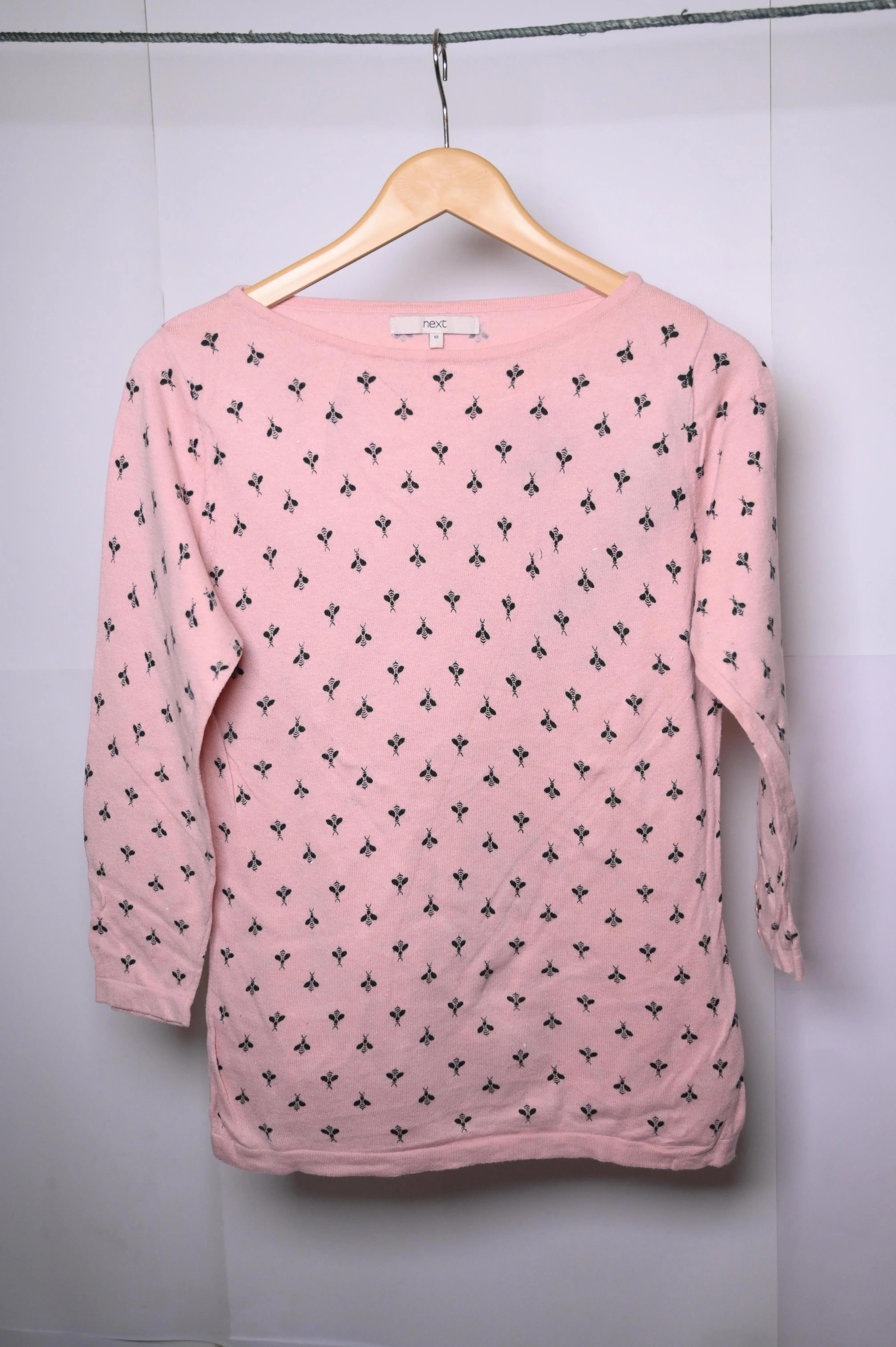 Next Pink Sweatshirt - Small