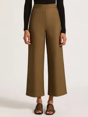 NUDE LUCY -  Brisa Culotte Pant - KHAKI