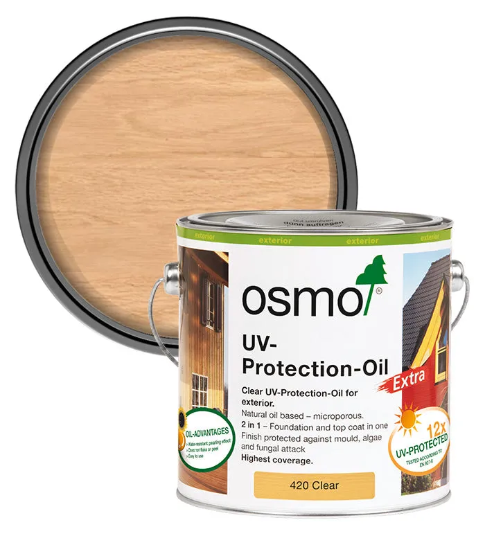 Osmo UV Protection Oil Extra - Clear - Satin