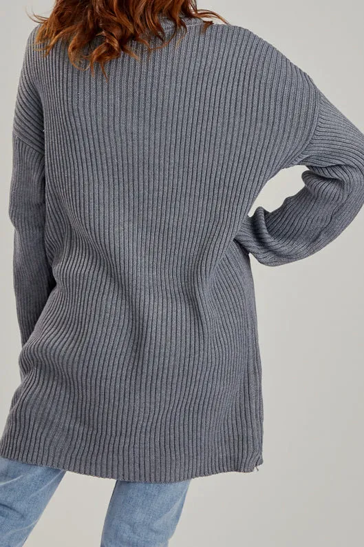 Oversize Knit Top