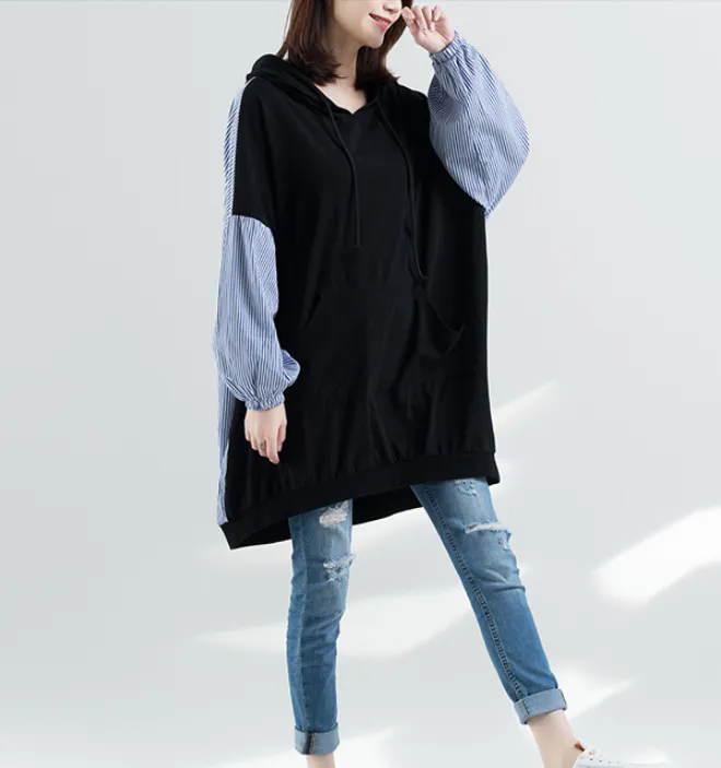 Patchwork Dresses Loose Spring Autumn Dresses Casual Women Dresses ZRL97213