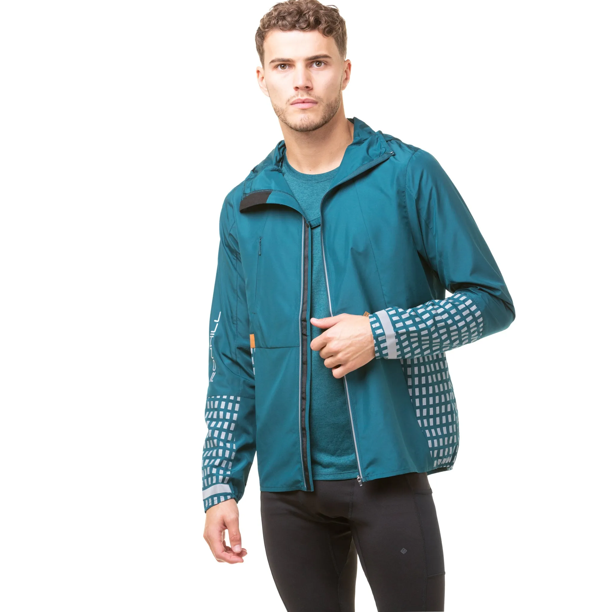 Ronhill Tech Afterhours Jacket Men's Lagoon Copper Reflect