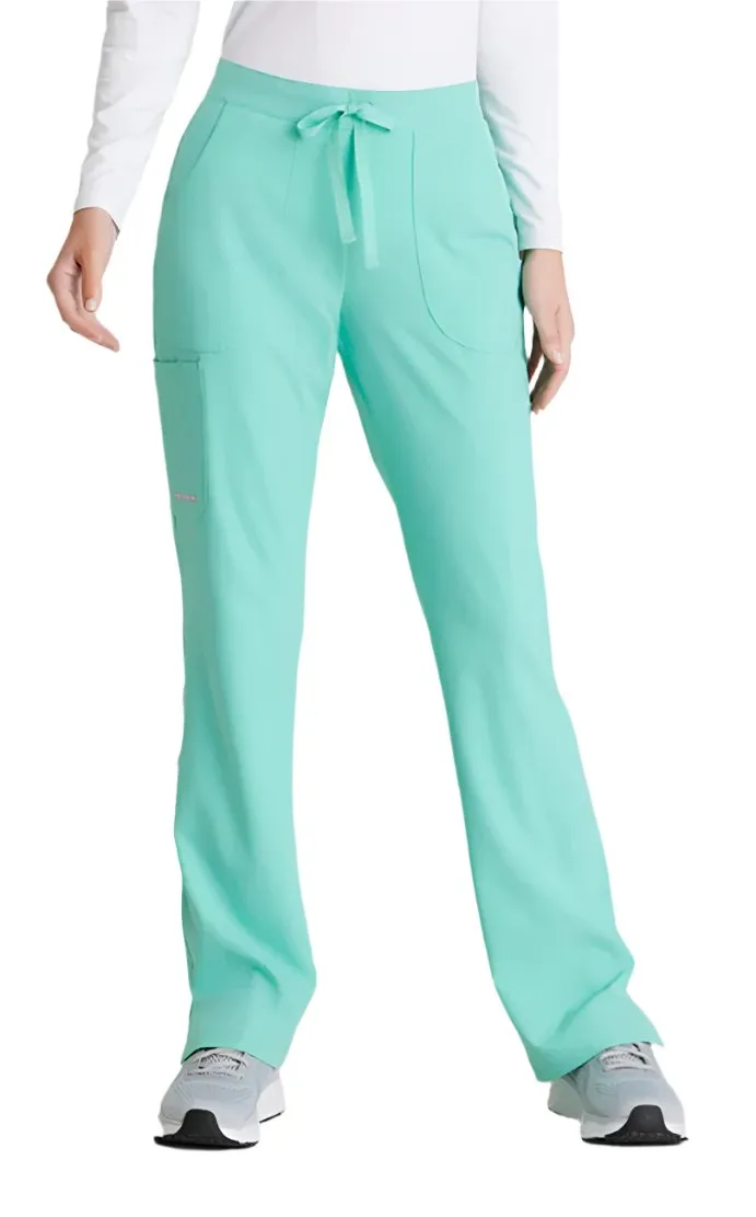 SKECHERS™ by Barco Reliance 3-Pocket Mid-Rise Straight Leg Scrub Pant