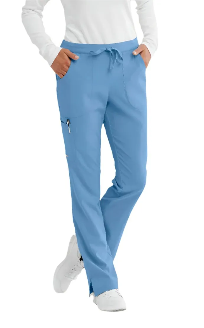 SKECHERS™ by Barco Reliance 3-Pocket Mid-Rise Straight Leg Scrub Pant