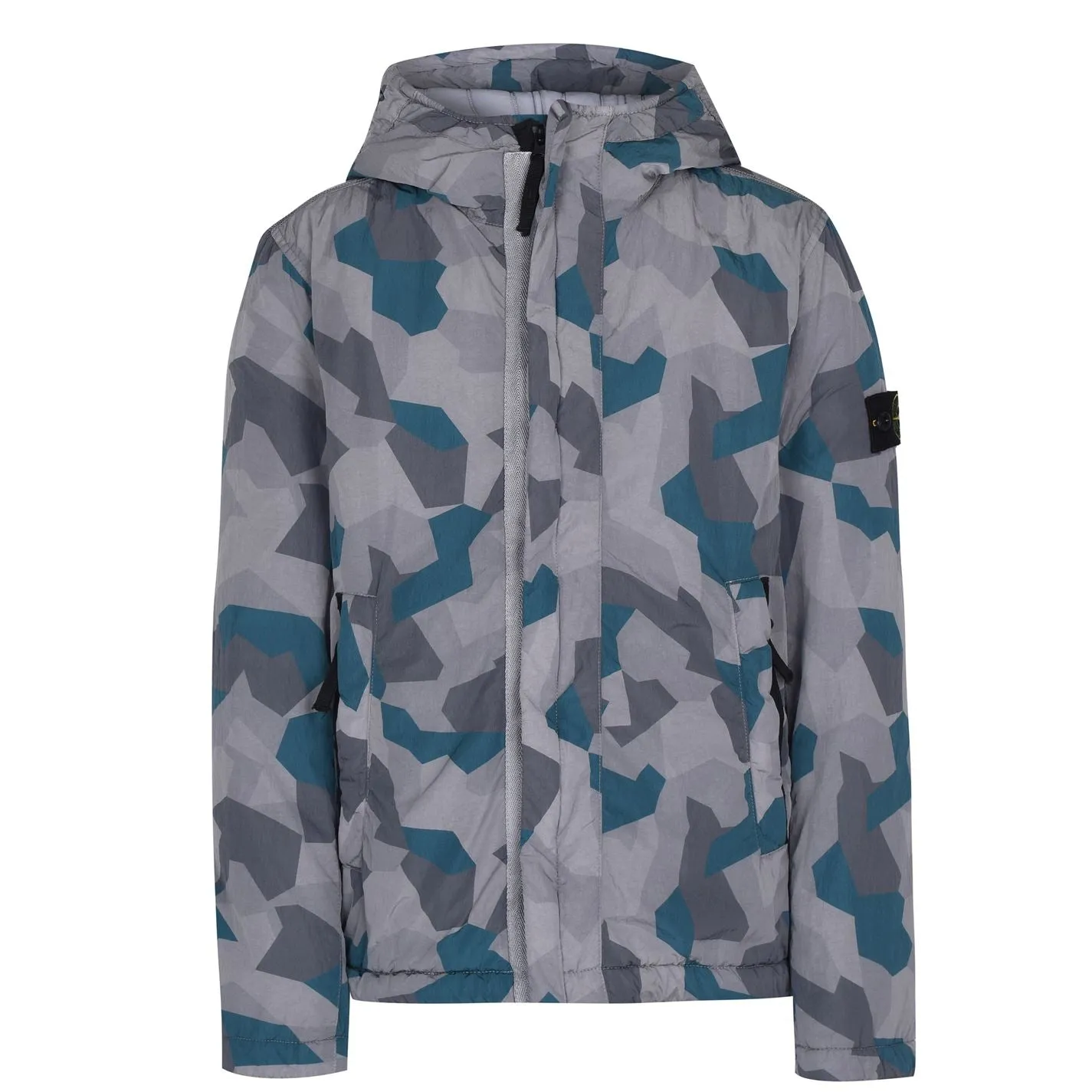 Stone Island Junior 607 Padded Camo Jacket