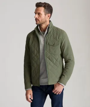 Water-Resistant Quilted City Jacket - FINAL SALE