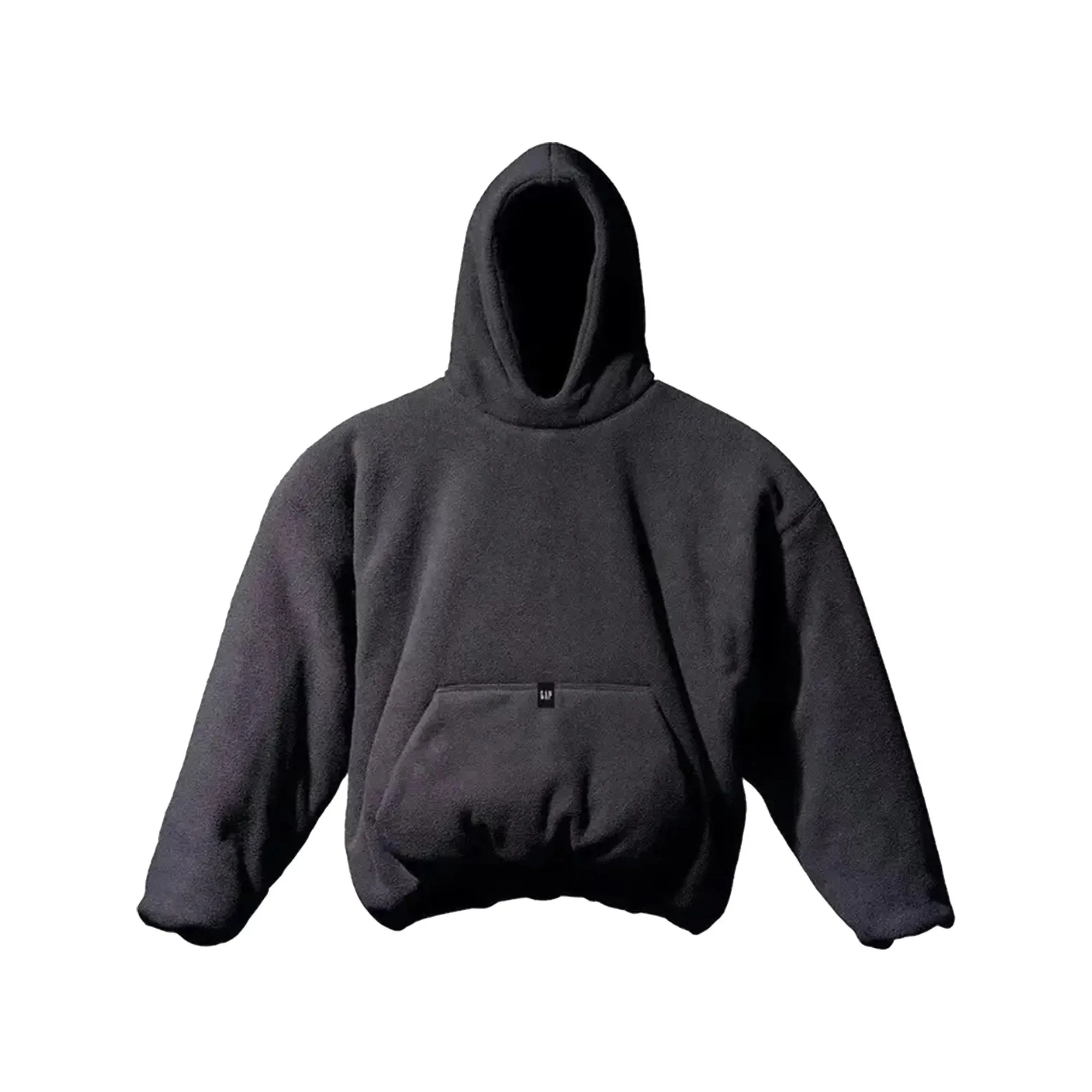 Yeezy Gap Engineered by Balenciaga Polar Fleece Padded Hoodie  - Black